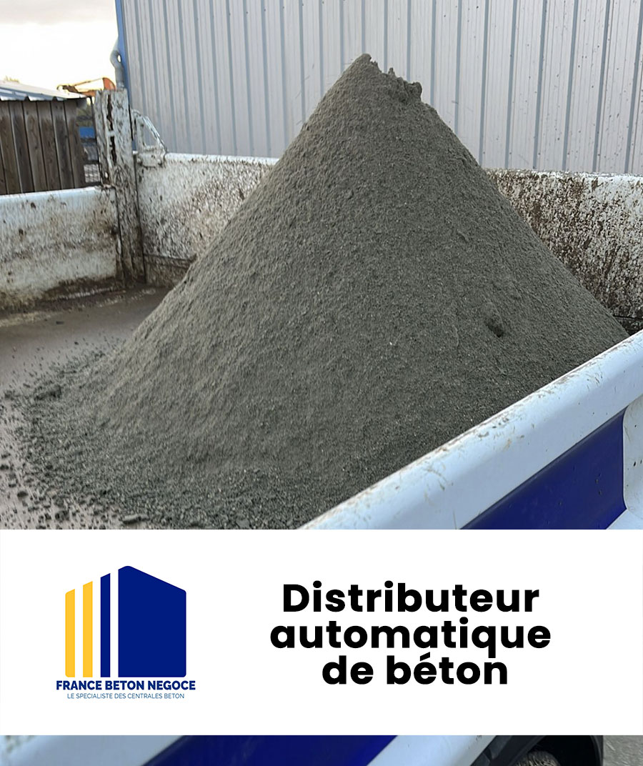 Photo drive béton distributeur automatique