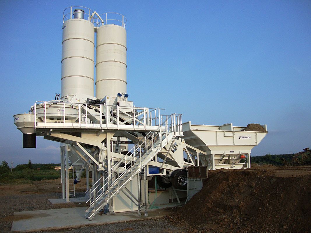 Photo Les centrales à béton prêt à l'emploi : une solution flexible pour vos projets